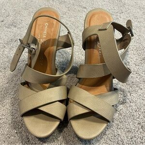 Chinese Laundry wedge heels